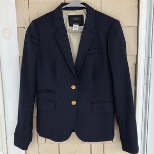Classic J. Crew navy blazer